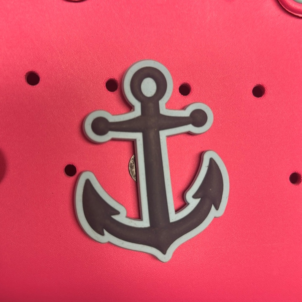 Anchor bogg bag charm